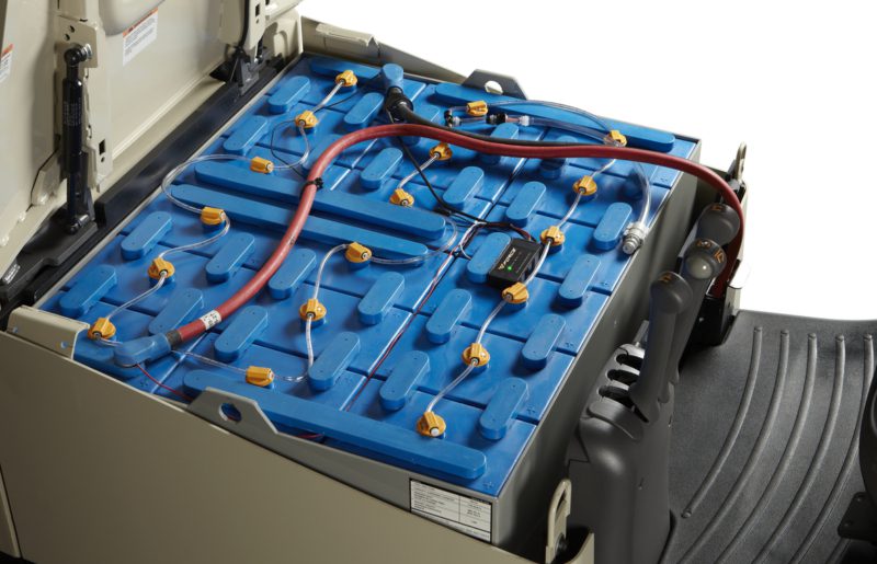 V Force Battery installed in truck